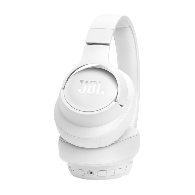 JBL Tune 770NC - White - Adaptive Noise Cancelling Wireless Over-Ear Headphones - Detailshot 2 image number null